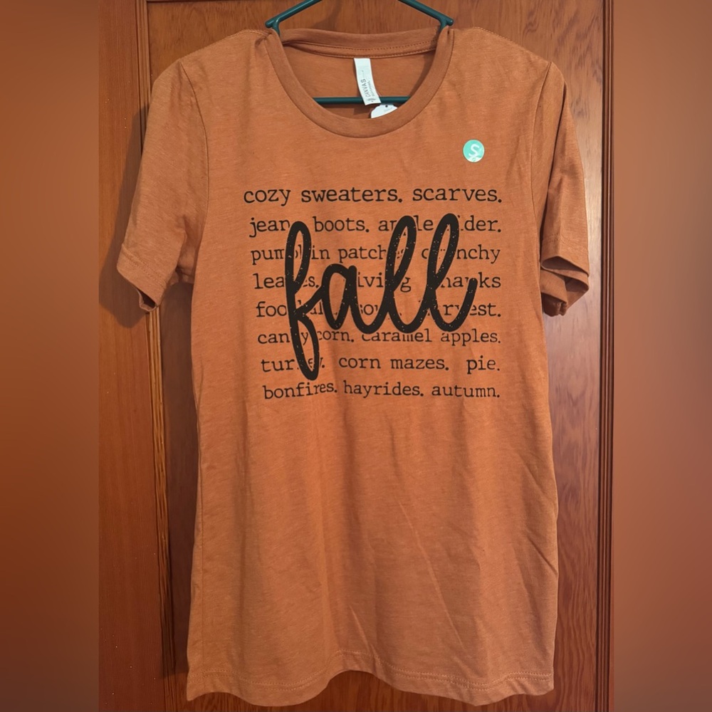 Bella Canvas Rust Fall T-Shirt